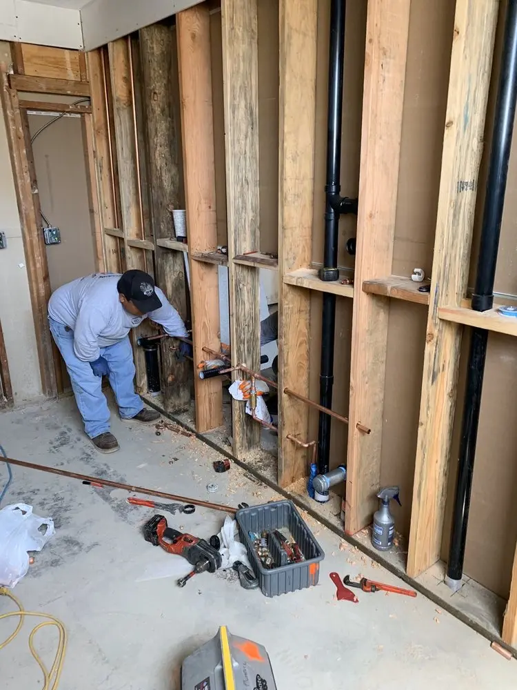 Commercial rough-in plumbing for Water Heater Replacement in Haggin Park